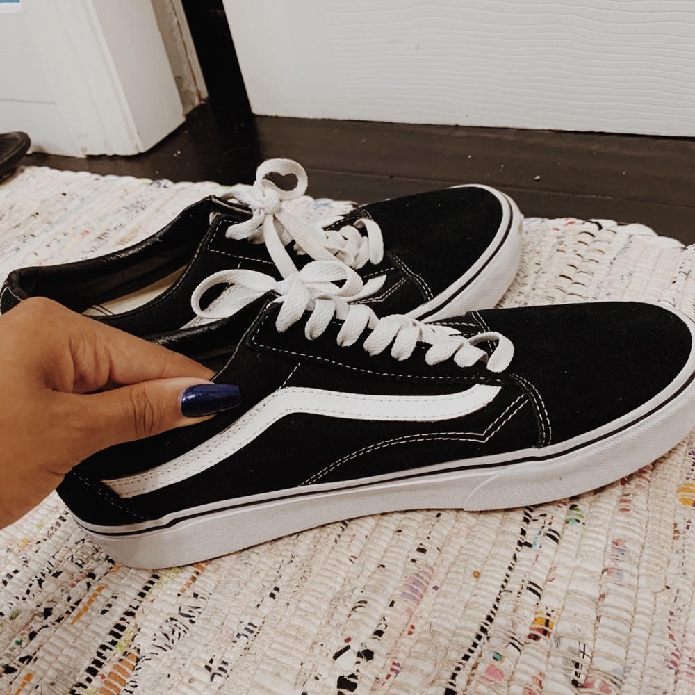 Black and White Vans